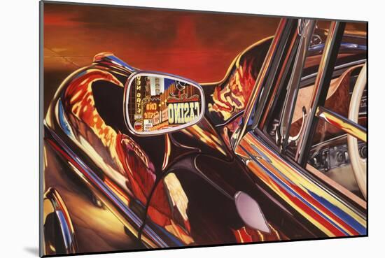 '56 Mercedes-Graham Reynolds-Mounted Art Print