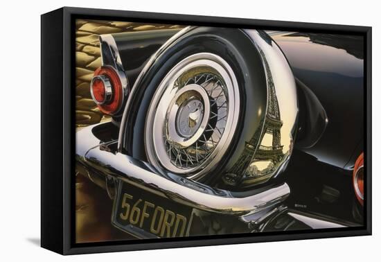 '56 Thunderbird-Graham Reynolds-Framed Stretched Canvas