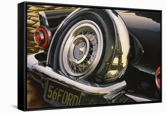 '56 Thunderbird-Graham Reynolds-Framed Stretched Canvas