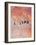 #564-spacerocket art-Framed Photographic Print