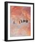 #564-spacerocket art-Framed Photographic Print