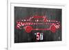 57 Chevy License Plate Art-Design Turnpike-Framed Giclee Print