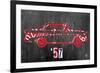 57 Chevy License Plate Art-Design Turnpike-Framed Giclee Print