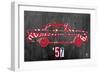 57 Chevy License Plate Art-Design Turnpike-Framed Giclee Print