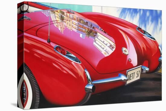 '57 Corvette-Graham Reynolds-Stretched Canvas