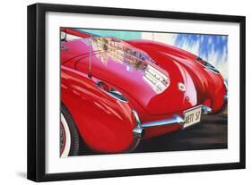 '57 Corvette-Graham Reynolds-Framed Art Print