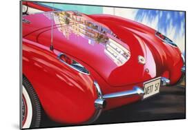 '57 Corvette-Graham Reynolds-Mounted Art Print