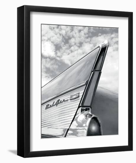 ‘57 Fin-Richard James-Framed Art Print