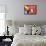 57CO-Pierre Henri Matisse-Framed Stretched Canvas displayed on a wall