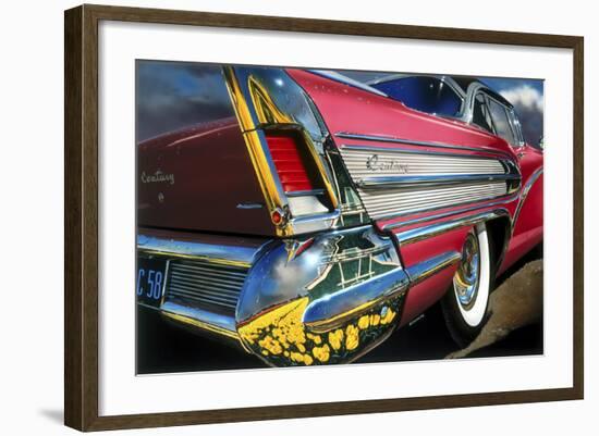 '58 Buick Century - Holland-Graham Reynolds-Framed Art Print