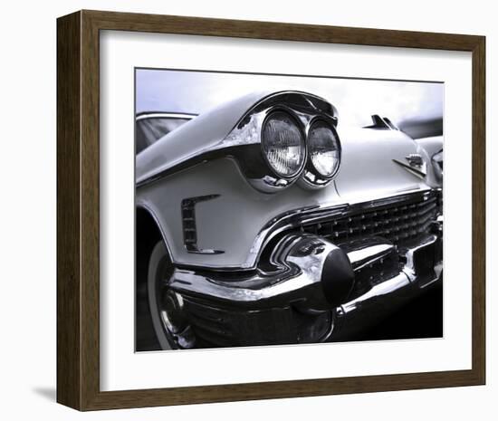 58 Cadillac Eldorado-null-Framed Art Print