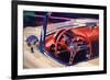'58 Corvette-Graham Reynolds-Framed Art Print