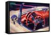 '58 Corvette-Graham Reynolds-Framed Stretched Canvas