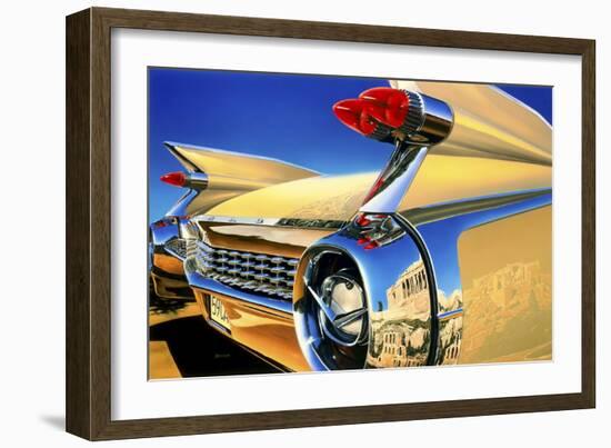 '59 El Dorado Athens-Graham Reynolds-Framed Art Print