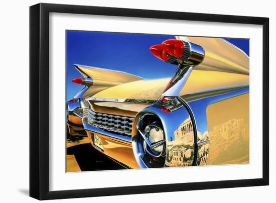 '59 El Dorado Athens-Graham Reynolds-Framed Art Print