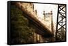 59th Street Bridge-Philippe Hugonnard-Framed Stretched Canvas