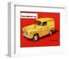 5Cwt Delivery Van-null-Framed Art Print