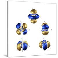 5d Electron Orbitals-Dr. Mark J.-Stretched Canvas