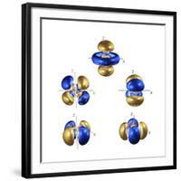 5d Electron Orbitals-Dr. Mark J.-Framed Photographic Print