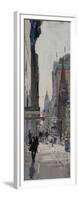 5th and 57th from Bergdorf Goodman, 2017-Peter Brown-Framed Giclee Print