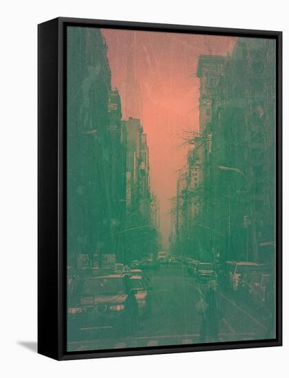 5Th Ave-NaxArt-Framed Stretched Canvas