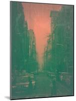 5Th Ave-NaxArt-Mounted Art Print