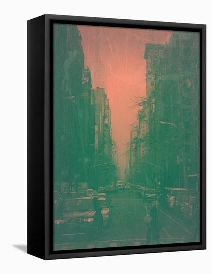 5Th Ave-NaxArt-Framed Stretched Canvas