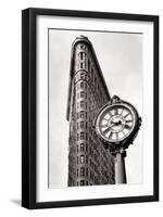 5th Avenue Clock-Igor Maloratsky-Framed Art Print