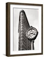 5th Avenue Clock-Igor Maloratsky-Framed Art Print