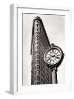 5th Avenue Clock-Igor Maloratsky-Framed Art Print