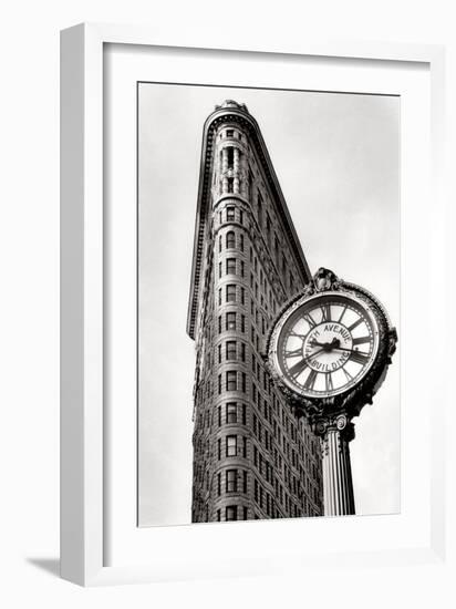 5th Avenue Clock-Igor Maloratsky-Framed Art Print