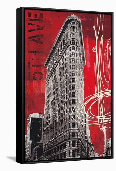 5th Avenue Icon-Evangeline Taylor-Framed Stretched Canvas