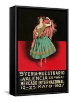 5th Book Fair - Valencia Spain-Sara Pierce-Framed Stretched Canvas