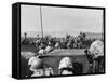 5th Division Marines Landing on Iwo Jima Photographed from an Approaching Landing Craft-null-Framed Stretched Canvas