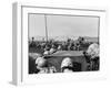 5th Division Marines Landing on Iwo Jima Photographed from an Approaching Landing Craft-null-Framed Photo