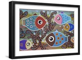 6 Fish-Karla Gerard-Framed Giclee Print