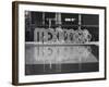 6 Foot Sign Will Stand Outside Each Arena and Stadium of 1968 Olympics, to Be Held in Mexico City-John Dominis-Framed Photographic Print