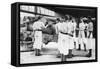 6-Inch Gun Drill, Royal Navy Training Establishment, Shotley, Suffolk, 1936-null-Framed Stretched Canvas