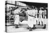 6-Inch Gun Drill, Royal Navy Training Establishment, Shotley, Suffolk, 1936-null-Stretched Canvas