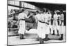 6-Inch Gun Drill, Royal Navy Training Establishment, Shotley, Suffolk, 1936-null-Mounted Giclee Print