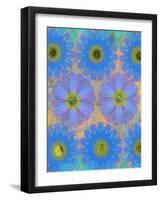 6 of 22 abstract art Circle Color Decor 3 D E-Ricki Mountain-Framed Art Print