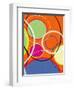 6 of 6 Abstract Art Retro Funk-Ricki Mountain-Framed Art Print