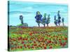 6 Poppy Field-Howie Green-Stretched Canvas