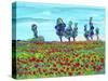 6 Poppy Field-Howie Green-Stretched Canvas