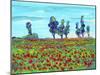 6 Poppy Field-Howie Green-Mounted Giclee Print