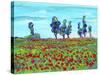 6 Poppy Field-Howie Green-Stretched Canvas