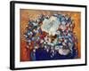 6 White Flowers-Howie Green-Framed Giclee Print