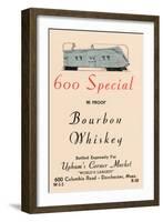 600 Special Bourbon Whiskey-null-Framed Art Print