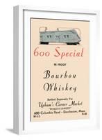 600 Special Bourbon Whiskey-null-Framed Art Print