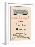 600 Special Bourbon Whiskey-null-Framed Art Print